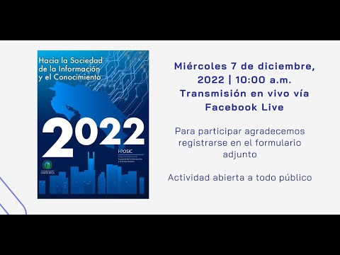 Informe Hacia la Sociedad de la Información y el Conocimiento 2022